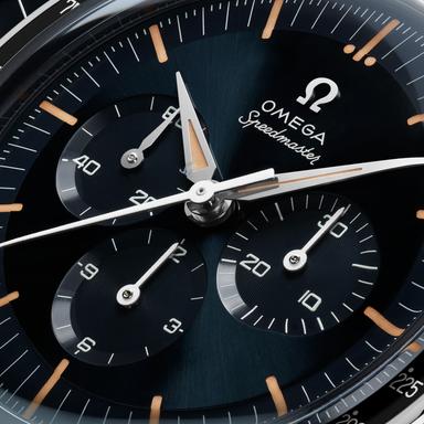 OMEGA Speedmaster Jubiläumsreihe First OMEGA in Space Referenz: 310.32.40.50.06.001 Produktbild 2