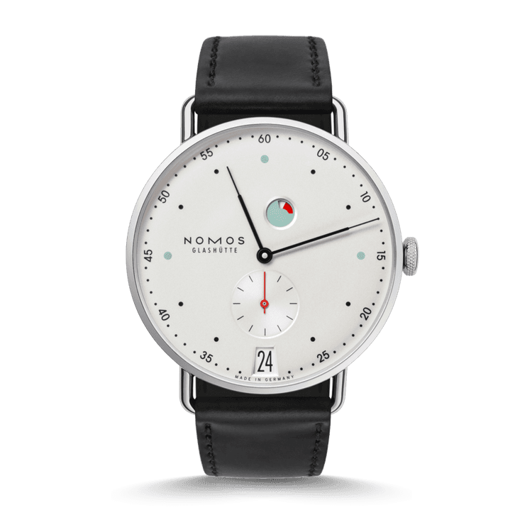 NOMOS Glashütte Metro Datum Gangreserve Referenz: 1101 cover url