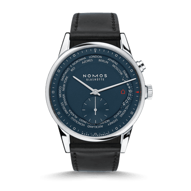 NOMOS Glashütte Zürich Weltzeit Nachtblau Referenz: 807 Produktbild 0