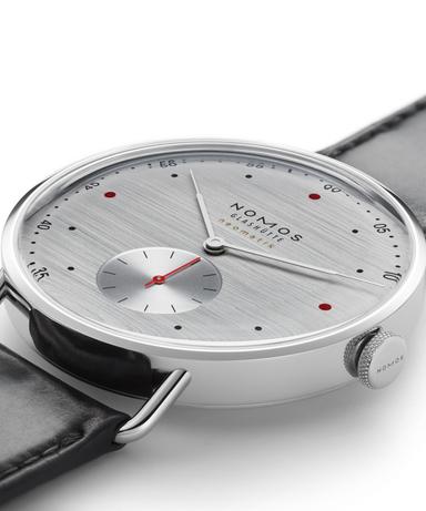 NOMOS Glashütte Metro neomatic 39 Silvercut Referenz: 1114 Produktbild 2