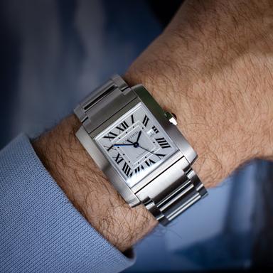 Cartier Tank Française Großes Modell Referenz: WSTA0067 Produktbild 1