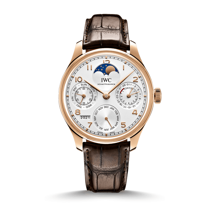 IWC Schaffhausen Portugieser Perpetual Calendar 18K Rotgold Referenz: IW503302 cover url