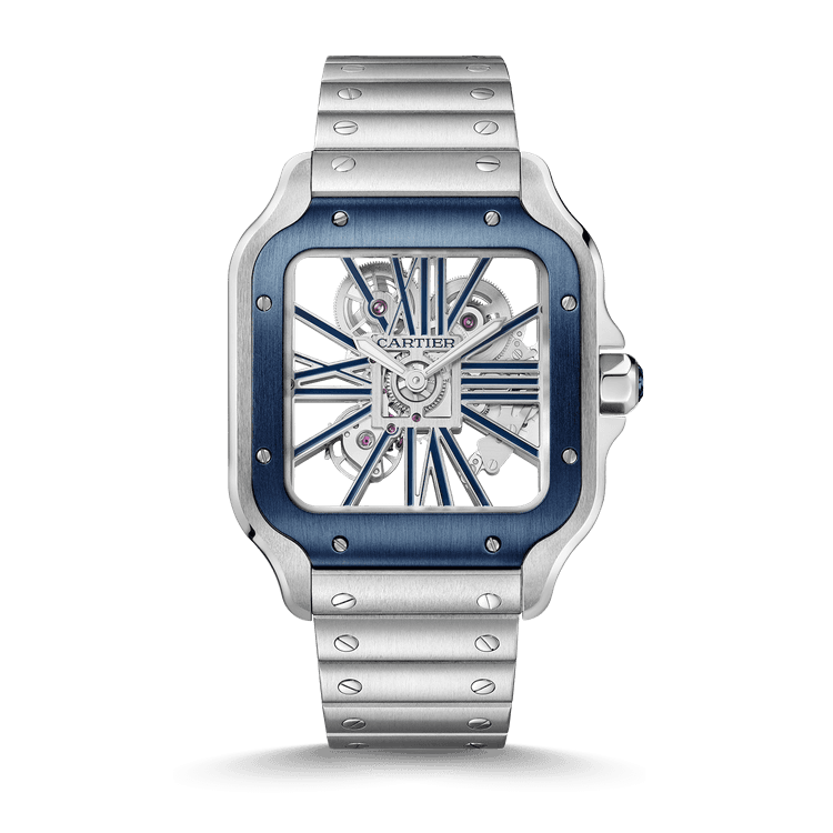 Cartier Santos de Cartier Skelettiert Referenz: WHSA0026 cover url