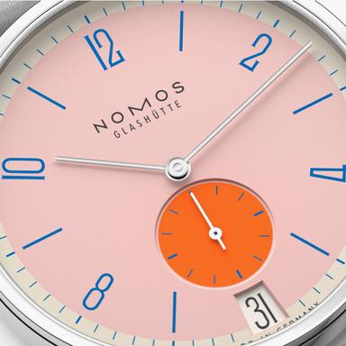 NOMOS Glashütte Tangente 38 Datum Flamingopink Referenz: 179.S12 Produktbild 3