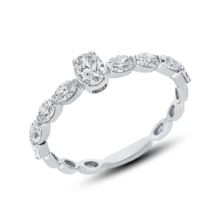 ALTHERR Diamonds Modern Ring Oval 0,82 ct. Größe 53 cover url