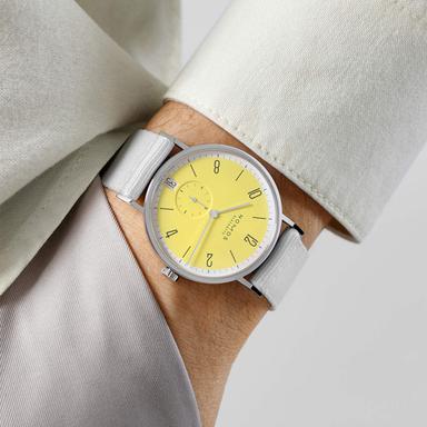 NOMOS Glashütte Tangente 38 Datum Kanari Referenz: 179.S6 Produktbild 2