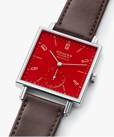 NOMOS Glashütte Tetra Neomatik Red - 175 Years Watchmaking Glashütte Referenz: 421.S2 Produktbild 3