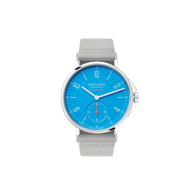 NOMOS Glashütte Ahoi Neomatik Signalblau Referenz: 562 cover url