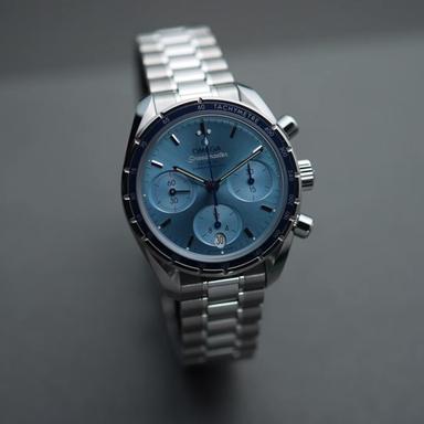 OMEGA Speedmaster Chronograph 38 Referenz: 324.30.38.50.03.001 Produktbild 4