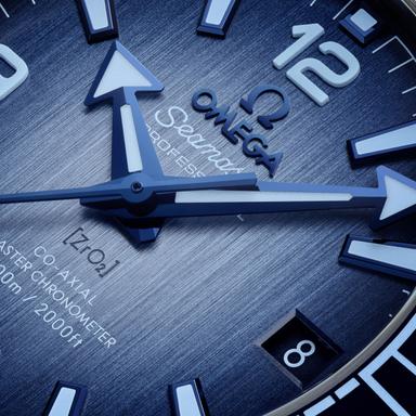 OMEGA Seamaster Planet Ocean 600M Summer Blue 39,5 Referenz: 215.30.40.20.03.002 Produktbild 3