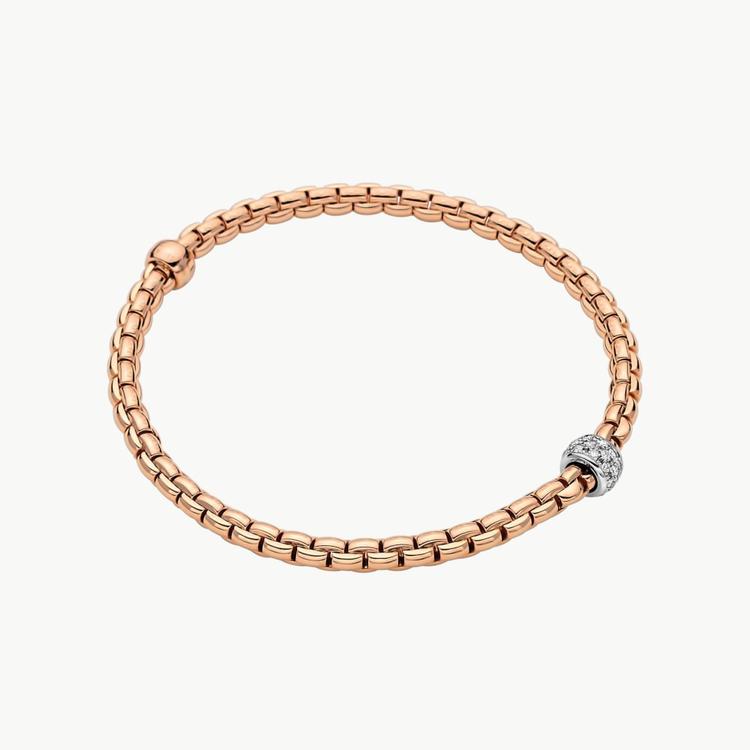 Fope Eka Tiny Flexit Armband mit Pavebesatz Rosegold Referenz: 73301BX_PB_R_XBX_00M cover url