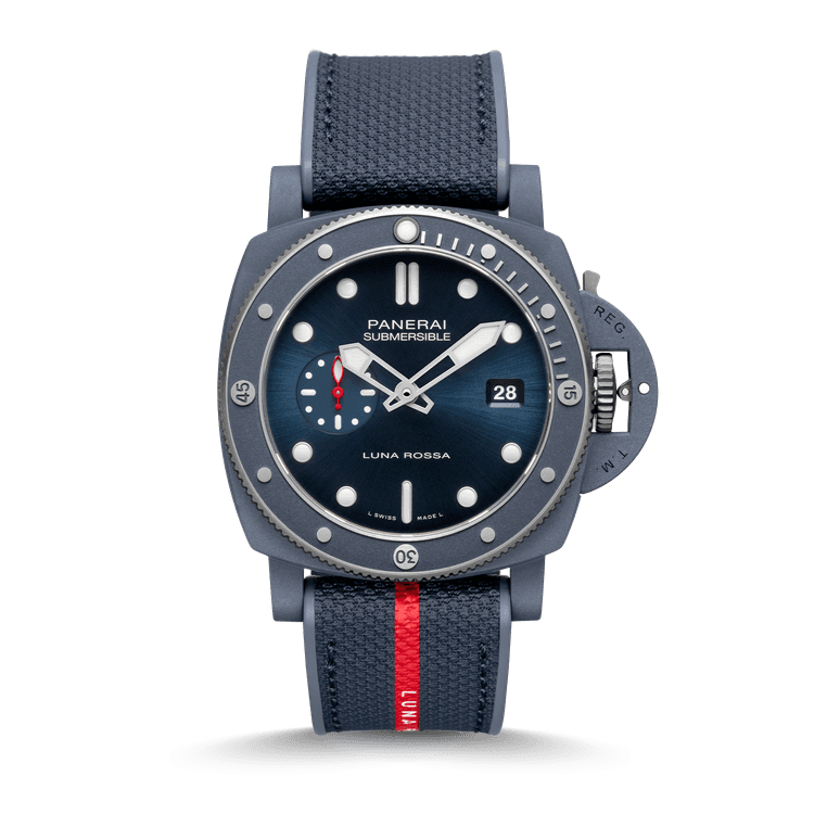 Panerai Submersible QuarantaQuattro Luna Rossa Ti-Ceramitech™ Referenz: PAM01466 cover url