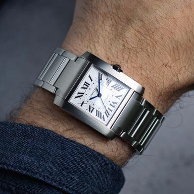 Cartier Tank Française Großes Modell Referenz: WSTA0067 Produktbild 3