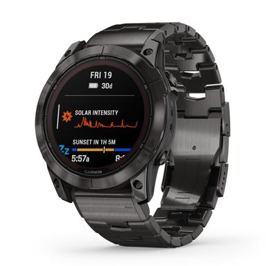 Garmin fēnix® 7X Pro Sapphire Solar Edition Titan Referenz: 010-02778-30 Produktbild 4