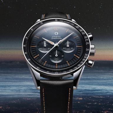 OMEGA Speedmaster Jubiläumsreihe First OMEGA in Space Referenz: 310.32.40.50.06.001 Produktbild 3