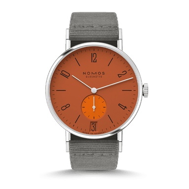 NOMOS Glashütte Tangente 38 Datum Poporange Referenz: 179.S13 Produktbild 0