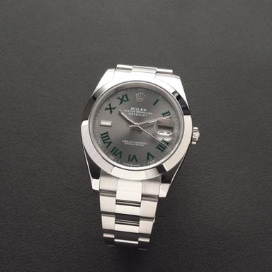 Rolex Oyster Perpetual Datejust 41 Wimbledon CPO Referenz: 126300-0013CPO Produktbild 0