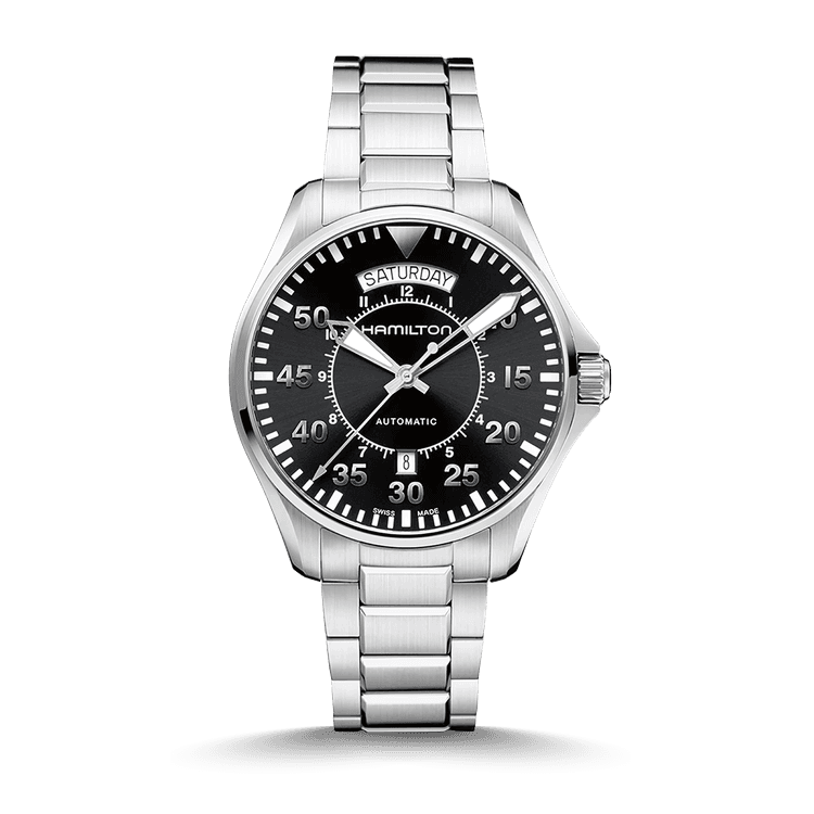 Hamilton Khaki Aviation Pilot Day Date Auto cover url