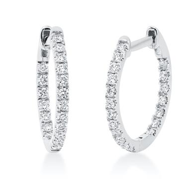 ALTHERR Diamonds Classic Creolen Brillanten 0,30 ct. Referenz: 2R522W8-1 Produktbild 0