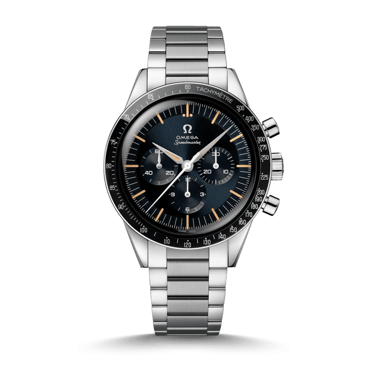 OMEGA Speedmaster Jubiläumsreihe First OMEGA in Space Referenz: 310.30.40.50.06.001 cover url