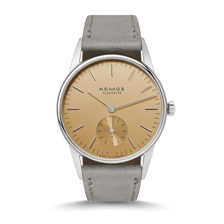 NOMOS Glashütte Orion 33 Gold cover url