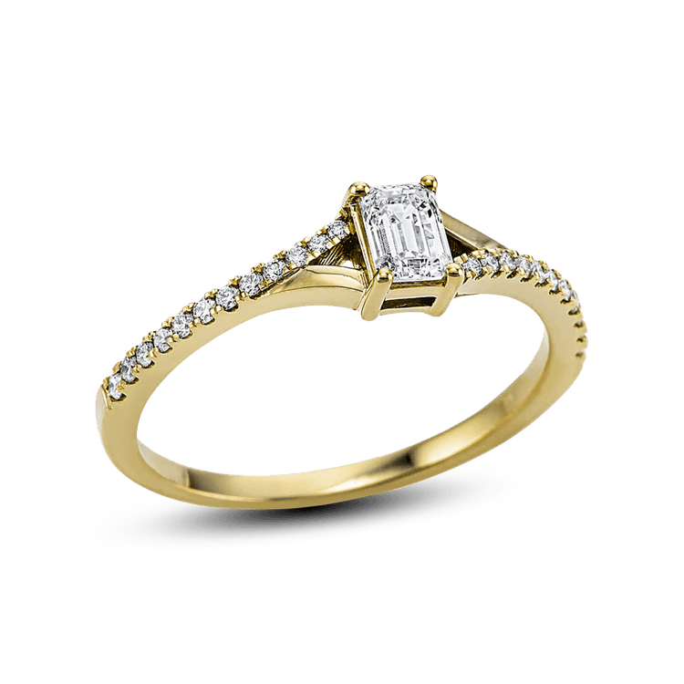 ALTHERR Diamonds Solitaire Ring Baguette 0,42 ct. Größe 54 cover url