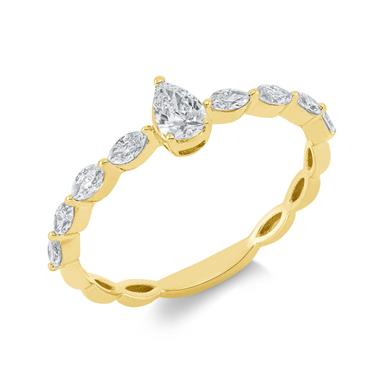 ALTHERR Diamonds Modern Ring Tropfen 0,50 ct. Größe 56 Referenz: 1FA02G856-1 Produktbild 0