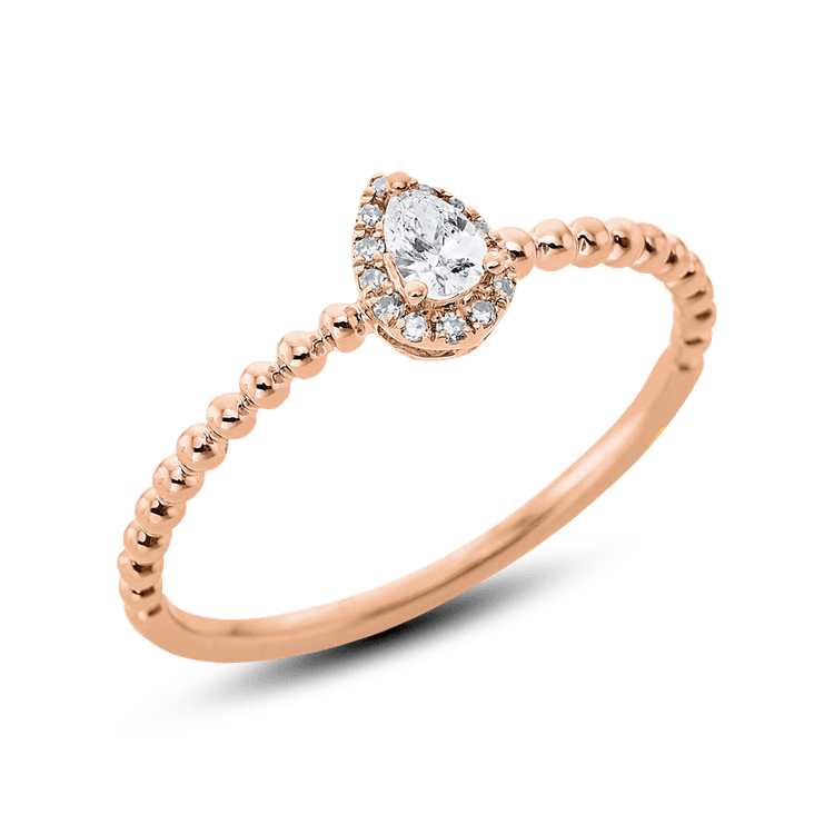 ALTHERR Diamonds Modern Ring Tropfen 0,14 ct. Größe 51 cover url