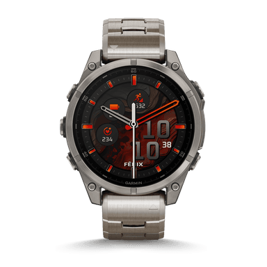 Garmin fēnix® 8 – 47 mm, AMOLED Titanium Referenz: 010-02904-40 Produktbild 0