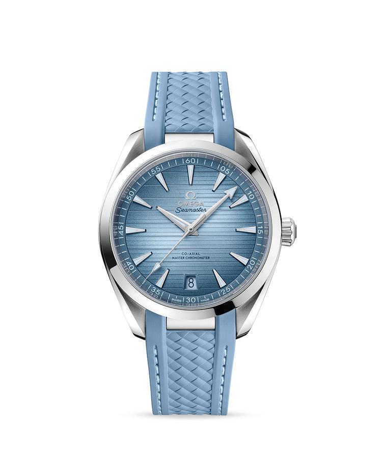 OMEGA Seamaster Aqua Terra Summer Blue 41 Referenz: 220.12.41.21.03.008 cover url