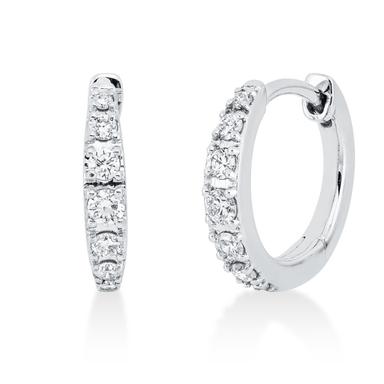 ALTHERR Diamonds Classic Creolen Brillanten 0,15 ct. Referenz: 2R537W8-1 Produktbild 0