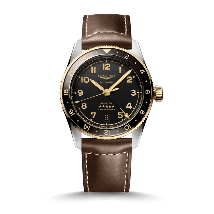 Longines Spirit Zulu Time 39 Referenz: L3.802.5.53.2 cover url