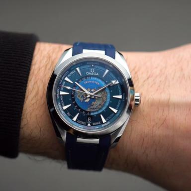 OMEGA Seamaster Aqua Terra GMT Worldtimer 43 Referenz: 220.12.43.22.03.001 Produktbild 1