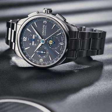 UNION Glashütte Belisar Chronograph Moon Phase Referenz: D014.425.11.087.00 Produktbild 2