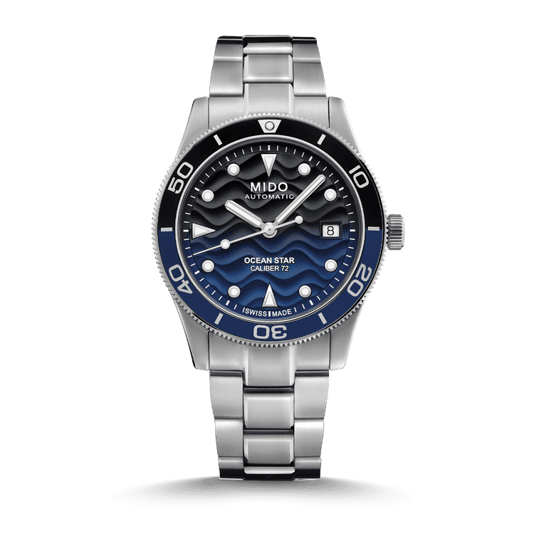 Mido ocean star blue sale