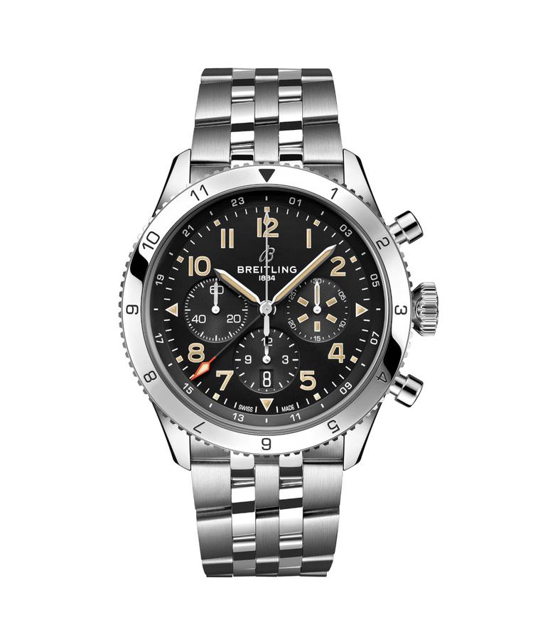 Breitling Super Avi B04 Chronograph GMT 46 Referenz: AB04453A1B1A1 cover url