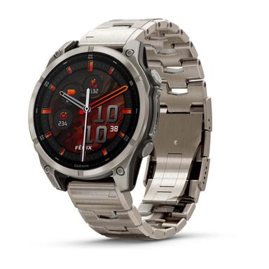 Garmin fēnix® 8 – 47 mm, AMOLED Titanium Referenz: 010-02904-40 Produktbild 1