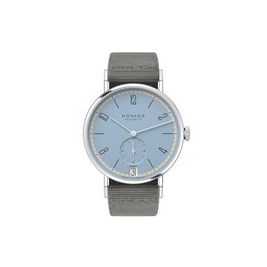 NOMOS Glashütte Tangente 38 Datum Frostblau Referenz: 179.S23 Produktbild 0