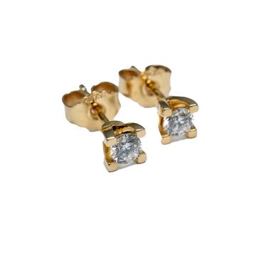 ALTHERR Manufaktur Amare Ohrstecker Gelbgold 750 0,15 ct. Referenz: ORGG015-750-23 Produktbild 1