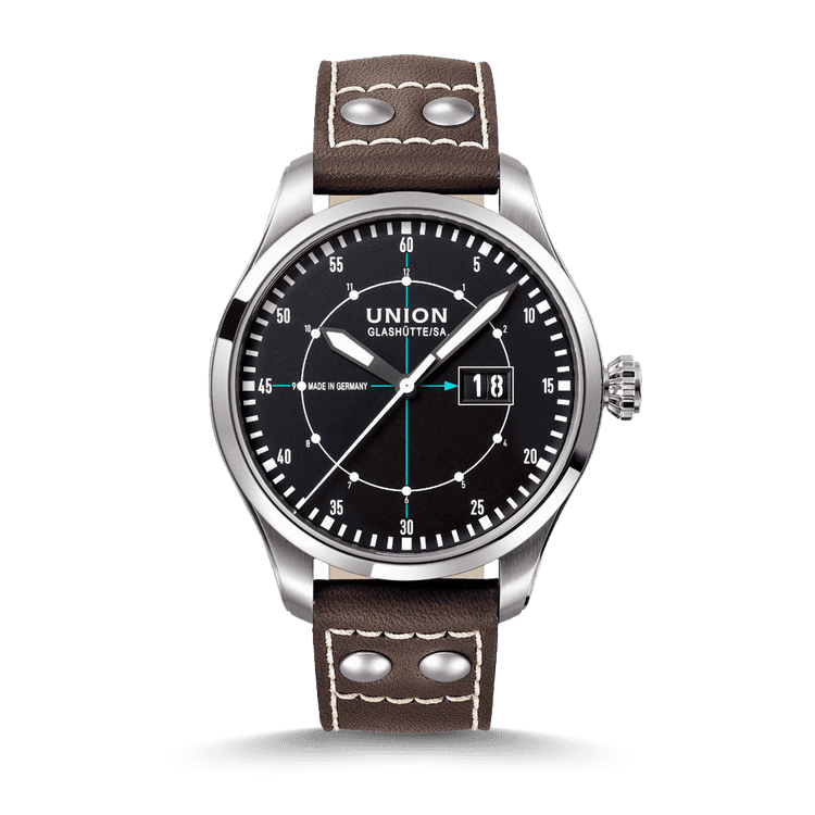 UNION Glashütte Belisar Pilot Grossdatum Referenz: D009.626.16.057.00 cover url