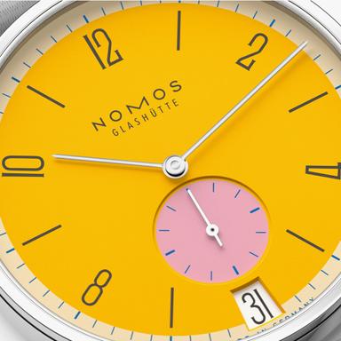 NOMOS Glashütte Tangente 38 Datum Katzengold Referenz: 179.S8 Produktbild 3