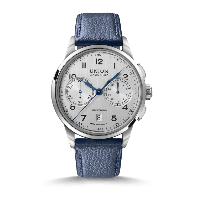 UNION Glashütte 1893 Johannes Dürrstein Edition Chronograph Referenz: D007.459.16.032.09 cover url