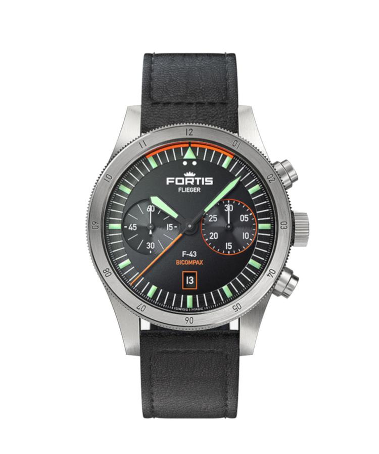 Fortis Flieger F-43 Bicompax Referenz: F4240005 cover url