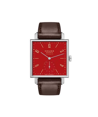 NOMOS Glashütte Tetra Neomatik Red - 175 Years Watchmaking Glashütte Referenz: 421.S2 Produktbild 0