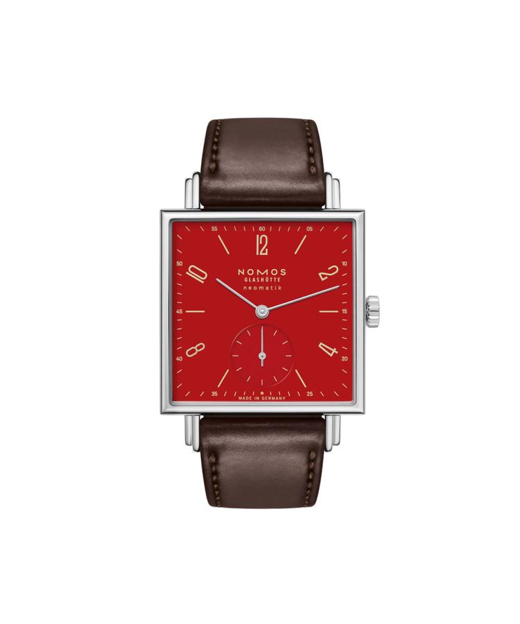 NOMOS Glashütte Tetra Neomatik Red - 175 Years Watchmaking Glashütte Referenz: 421.S2 cover url