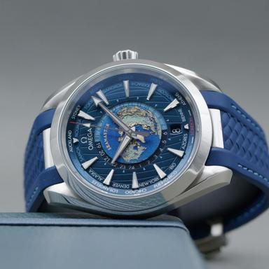 OMEGA Seamaster Aqua Terra GMT Worldtimer 43 Referenz: 220.12.43.22.03.001 Produktbild 6