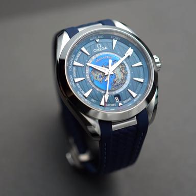 OMEGA Seamaster Aqua Terra GMT Worldtimer 43 Referenz: 220.12.43.22.03.001 Produktbild 5