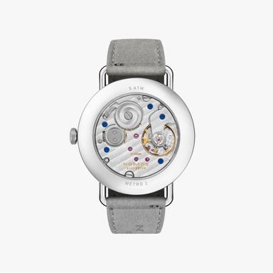 NOMOS Glashütte Metro 33 All Silver Referenz: 1122 Produktbild 1