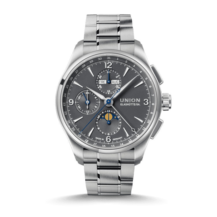 UNION Glashütte Belisar Chronograph Moon Phase Referenz: D014.425.11.087.00 cover url