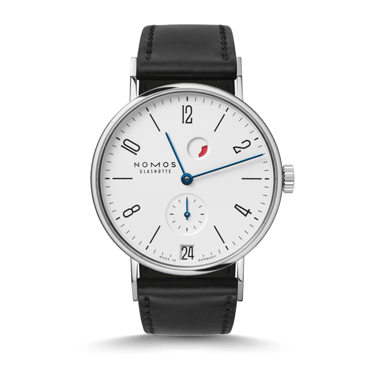 NOMOS Glashütte Tangente Datum Gangreserve cover url